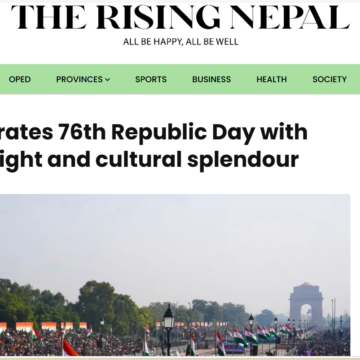 India celebrates 76th Republic Day with military might and cultural splendour