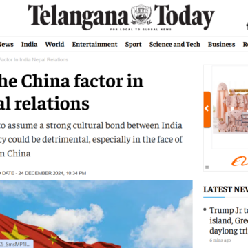 Opinion: The China factor in India-Nepal relations