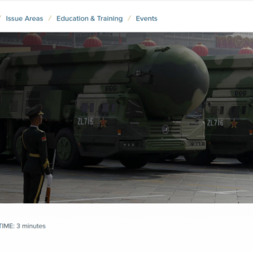 Assessing India’s Perceptions of China’s Nuclear Expansion Assessing India’s Perceptions of China’s Nuclear Expansion