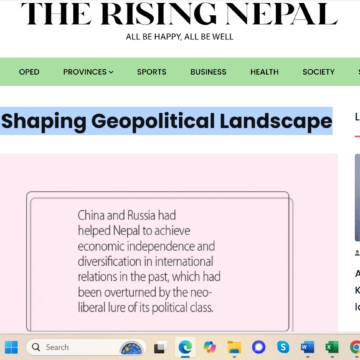 Great Powers Shaping Geopolitical Landscape Great Powers Shaping Geopolitical Landscape