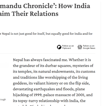 Book Review ‘Kathmandu Chronicle’ How India And Nepal Can Reclaim Their Relations Book Review | ‘Kathmandu Chronicle’: How India And Nepal Can Reclaim Their Relations
