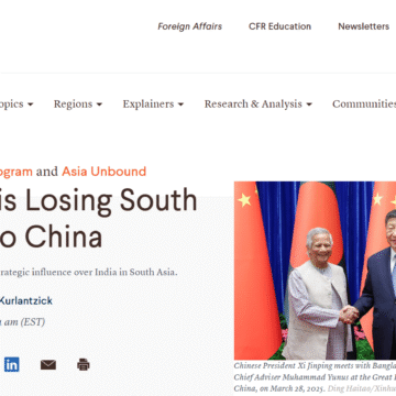 India is Losing South Asia to China India is Losing South Asia to China