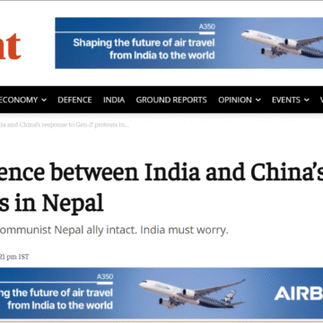 The key difference between India and China’s response to Gen-Z protests in Nepal