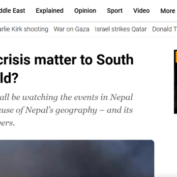 Why does Nepal’s crisis matter to South Asia – and the world?