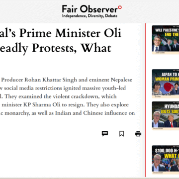 Nepal’s Prime Minister Oli Resigns After Deadly Protests, What Next FO° Talks: Nepal’s Prime Minister Oli Resigns After Deadly Protests, What Next?