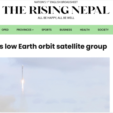 China launches low Earth orbit satellite group